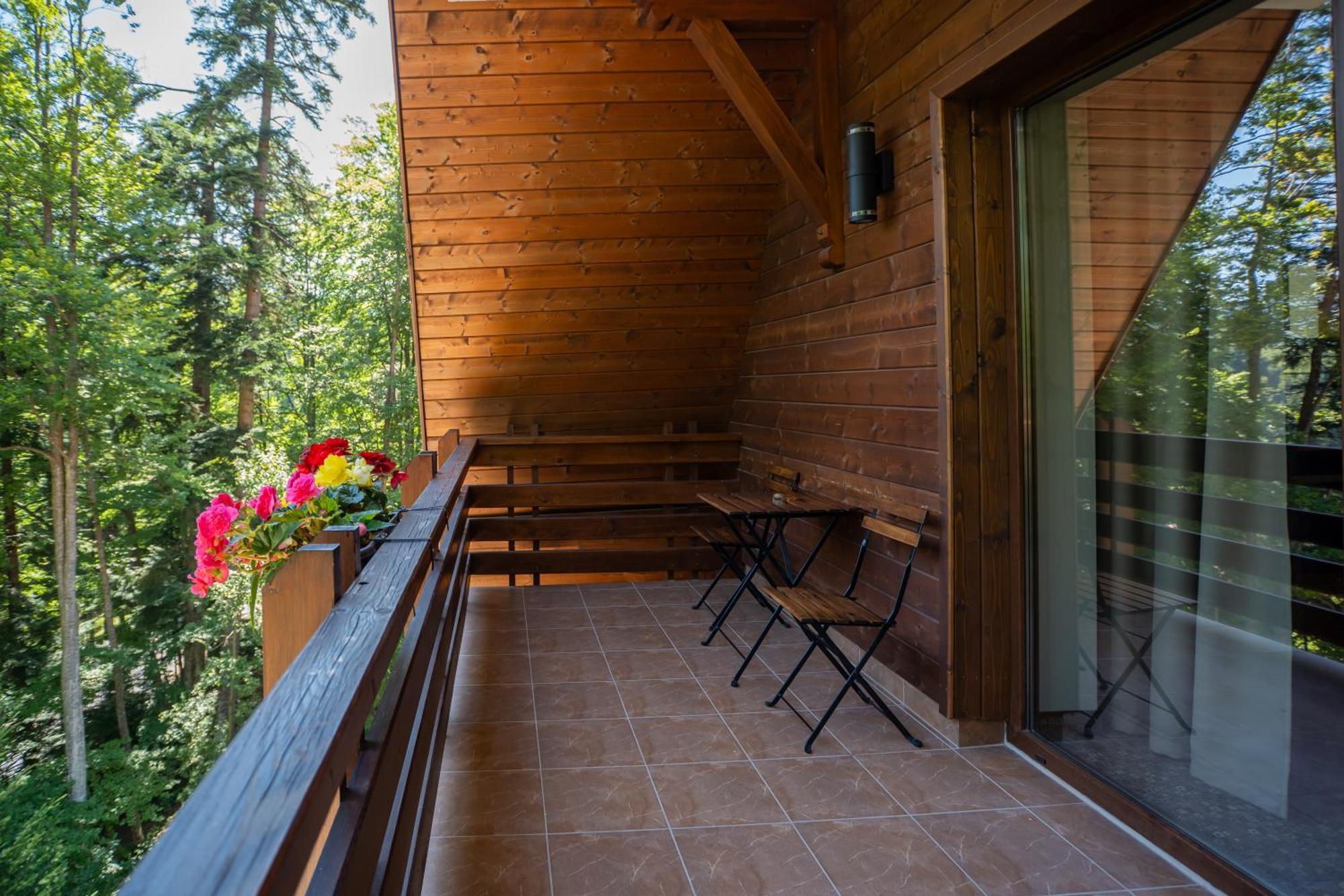 Opus Villa Sinaia Exteriör bild A balcony